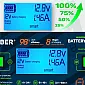 Batteriladdare 6-24 V 10 A, 3-150 Ah