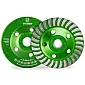 Diamond cup wheel turbo 125 mm, 2-pack