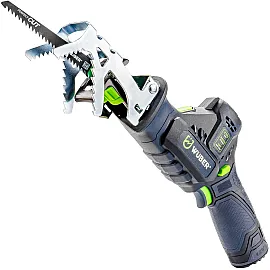 Grensåg (Mini-Tigersåg) 12 V med 2x2,0 Ah Batterier och Laddare, Wuber Tools
