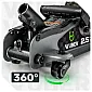 Lågprofil garagedomkraft 2500 kg, 80-360 mm