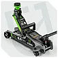 Lågprofil garagedomkraft 2500 kg, 80-360 mm
