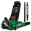 Low-Profile Garage Jack 3 t, 75-505 mm, Twin Piston, Wuber Tools