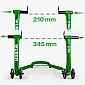 Motorcycle rear wheel stand 170 kg, 34 cm lift