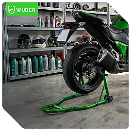 Motorcycle Rear Wheel Stand 170 kg, Working Width 210-345 mm, Lift 34 cm, Wuber Tools