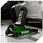Low profile garage jack 5 t, 95–550 mm