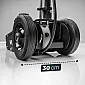 Air/hydraulic jack 22 t, 220–535 mm