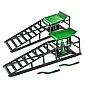 Car ramps with hydraulic jacks 5 t, 2 pcs