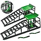 Car ramps with hydraulic jacks 5 t, 2 pcs