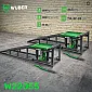 Car ramps with hydraulic jacks 5 t, 2 pcs