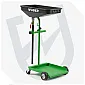 Oil Drain Trolley 120-175 cm, 25 l Container