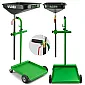 Oil Drain Trolley 120-175 cm, 25 l Container