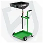Oil Drain Trolley 120-175 cm, 25 l Container