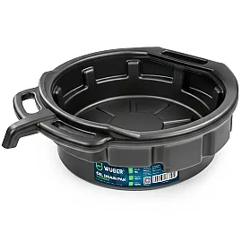 Oil Drain Pan with Funnel 16 l, 2-Pack, HDPE, Wuber Tools