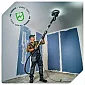 Giraffe sander 900 W 215 mm, 115-171 cm pole
