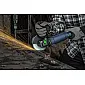 Angle Grinder 1200 W 125 mm, Variable Speed + 10 Discs