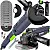 Angle Grinder 1200 W 125 mm with Variable Speed 3000–12000 rpm, M14, incl. 10 Cutting Discs, Wuber