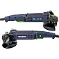 Angle Grinder 1200 W 125 mm, Variable Speed + 10 Discs