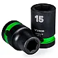 Slaghylssats 1/2" sexkant 10-19 mm, 20 delar