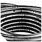 Air hose rubber/PVC 6x13 mm, 10 m, 20 bar