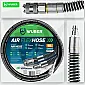 Air hose rubber/PVC 6x13 mm, 10 m, 20 bar