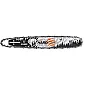 Chainsaw guide bar 15" 38 cm, 2 chains 0.325"