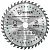 Cirkelsågklinga Hårdmetall för Trä 250x30 mm, 40 Tänder, 2-pack, Wuber Tools