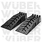 Bilramper 8 t, 2 st, cellstruktur, 280 mm bredd