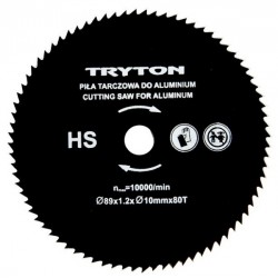 Sågklinga, 3st HSS 89x10mm för Tryton TPW600K