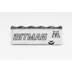 Bitmag metall, magnetiskt bitshållare, borrhållare, hylshållare, Made in Sweden