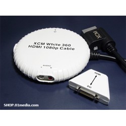 HDMI 1080p cable for Xbox 360 version w/o HDMI port (white)