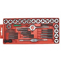 Dies and Taps set 40 Pieces Manual Threading Tools Storage Dies and Taps set 40 Pieces Manual Threading Tools Storage