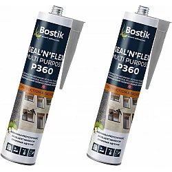 Bostik P3602 st Seal’n’Flex polyuretantätning grå 300 ml, bygg och fasad