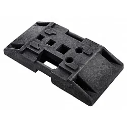 Gummibas för Skyltar och Avstängningsmaterial 28kg Universell Hålbild