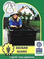 Ekologiskt guano gödsel, komposteringshjälpmedel, 1 kg (räcker för upp till 4m3)