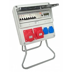 Elcentral IP442 terminaler 3 x 230V/400V, 50/60 Hz, 10A, max 100A, med elmätare