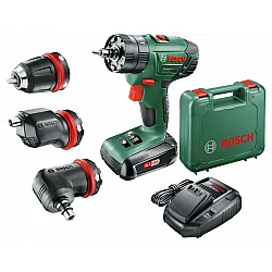 Borrskruvdragare, skruvdragare AdvancedImpact 18V, QuickSnap, 2st batterier 1, 5Ah , BOSCH