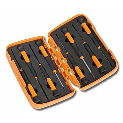 Micro Screwdriver set 8 Pieces Hexagon Case Foam, BETA Tools