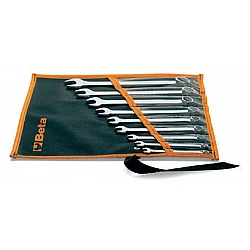 U-Box Wrench set 9 Pieces 1/4-3/4 Stainless Steel, BETA