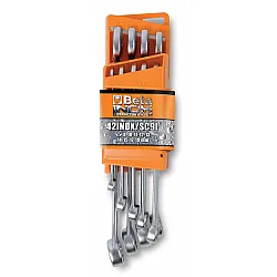 Stainless Steel U-Box Wrench set 1/4-3/4, BETA
