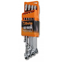 U-Box Wrench set 8-19 mm 9 Pieces with Portable Case, BETA