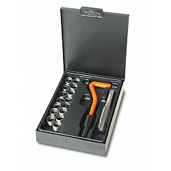 Gängsats för Tändstiftsreparation M14 x 1.25 mm, Komplett Sats, BETA Tools