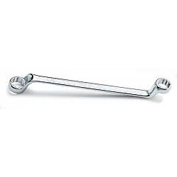 Double Bock Ring Wrench set, 12 Pieces, 6 x 7 mm-30 x 32 mm, BETA