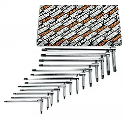 TORX T-Handle set 13 Pieces with Three Ends, BETA Tools