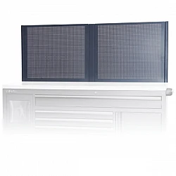 Perforated Tool Cart Panels, 2-pack with Mounts and 50 Hooks, C45PRO2.0, BETA Tools