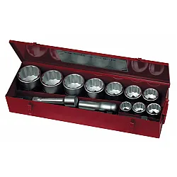 15 Piece 12 Point Metric Socket set