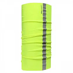Universal huvudduk / ansiktsmask med reflex, gul