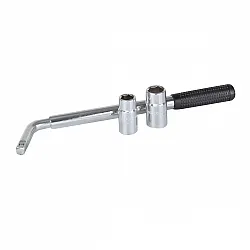 L-Shaped Telescopic Rim Wrench CRV HRC 17/19, 21/23 mm, Proline