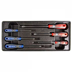 Screwdriver set Flat and Phillips 6pcs, Proline