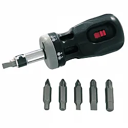 12-in-1 Ratchet Screwdriver with Lock, Proline