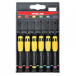 Jewellers Screwdriver set 6 Pieces, Proline